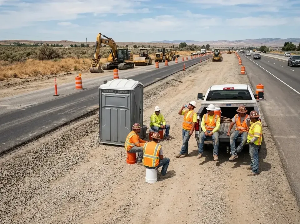 highway-road-construction-crew-007 — frequently asked questions, Porta Potty and Restroom Rentals in Shelton, CT